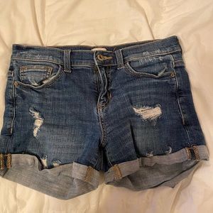 Jean shorts